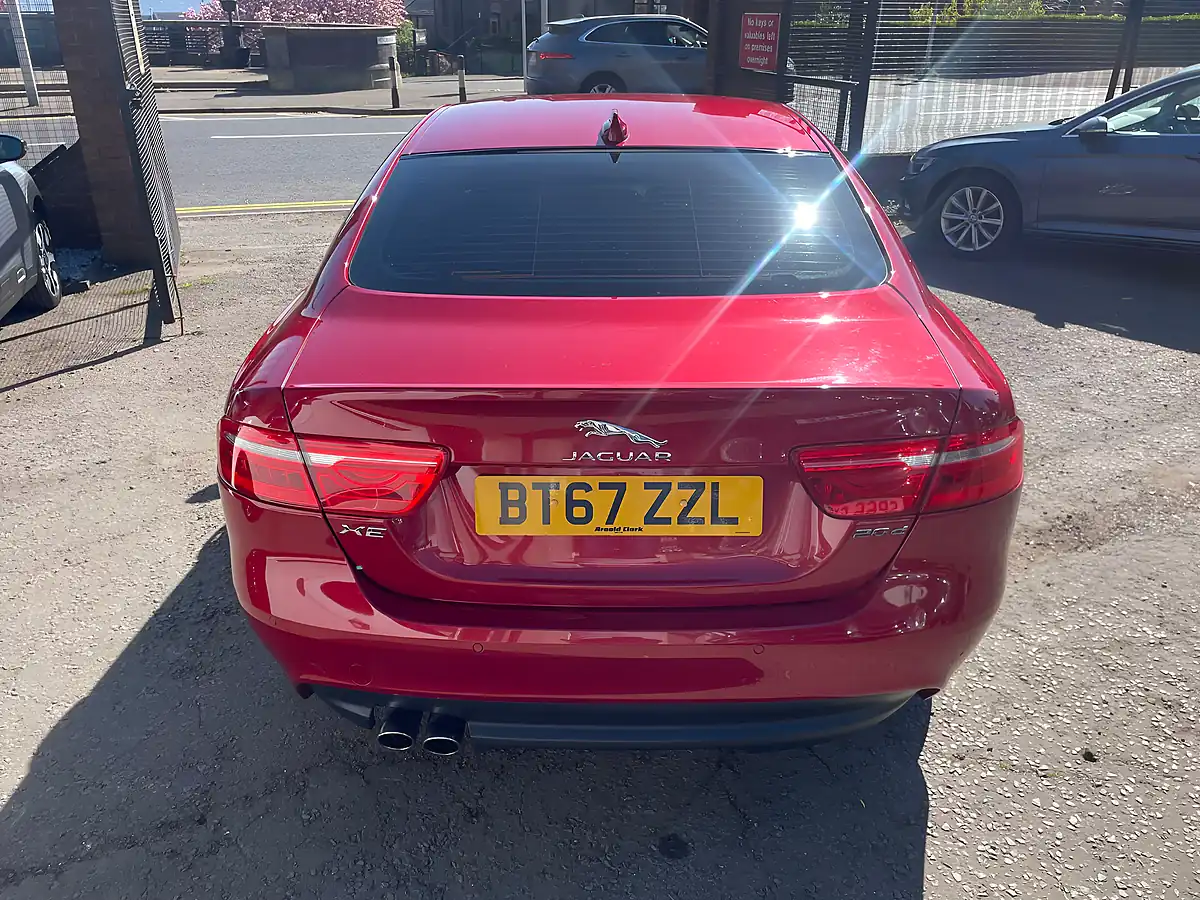 Used 2017 Jaguar Xe Prestige Red - Interior and Exterior details 5
