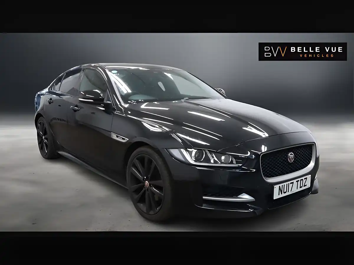 Used 2017 Jaguar Xe R-Sport Black - Front View