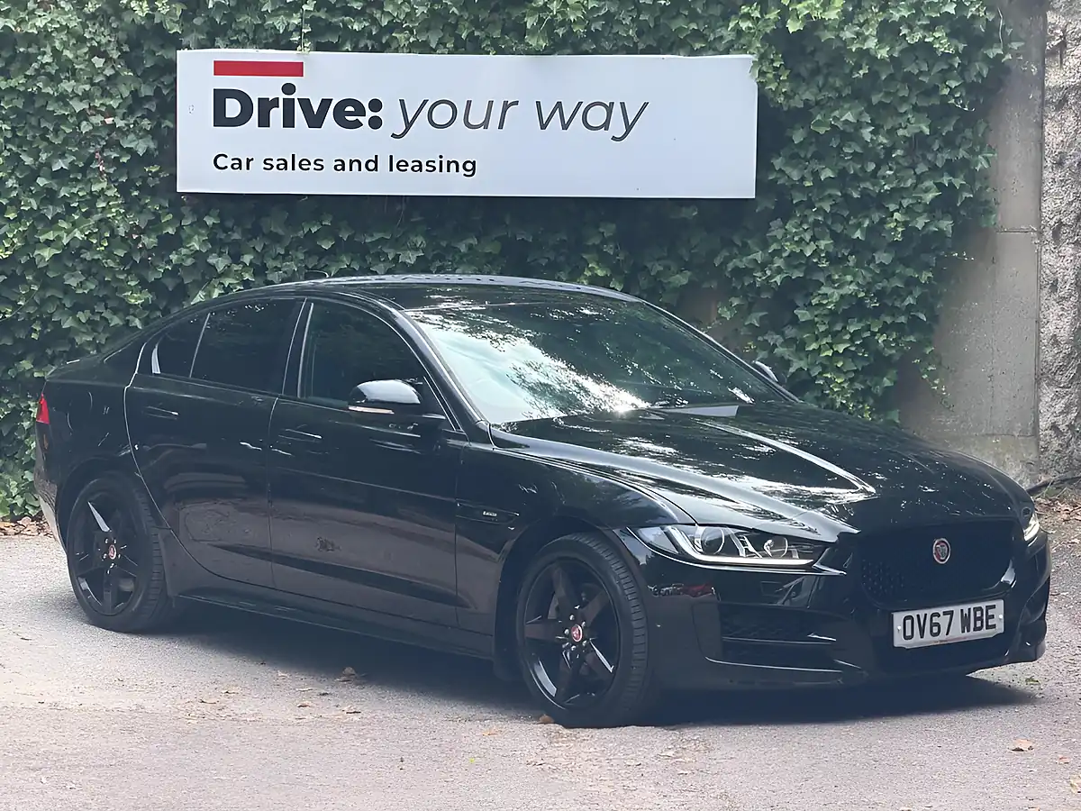 Used 2017 Jaguar Xe R-Sport Black - Front View