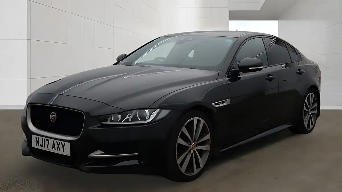 Used 2017 Jaguar Xe R-Sport Black - Front View