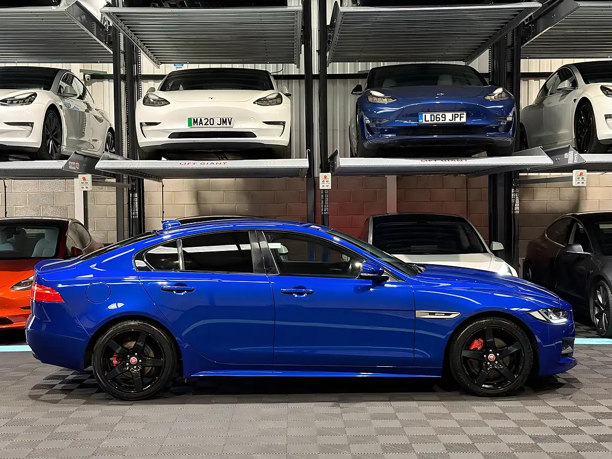 Used 2017 Jaguar Xe R-Sport Blue - Interior and Exterior details 10