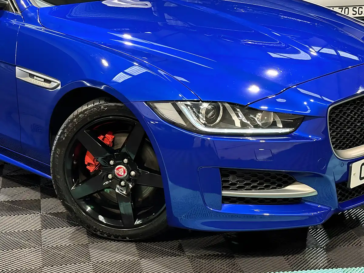 Used 2017 Jaguar Xe R-Sport Blue - Interior and Exterior details 11