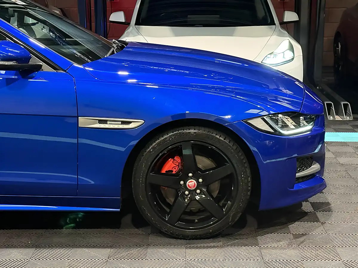 Used 2017 Jaguar Xe R-Sport Blue - Interior and Exterior details 15