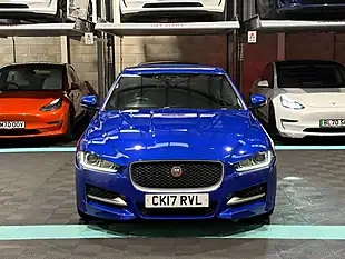 Used 2017 Jaguar Xe R-Sport Blue - Interior and Exterior details 4