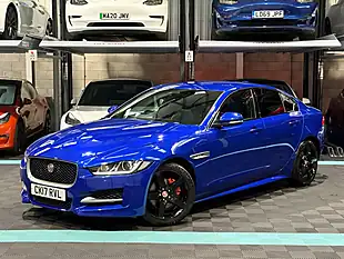 Used 2017 Jaguar Xe R-Sport Blue - Interior and Exterior details 5