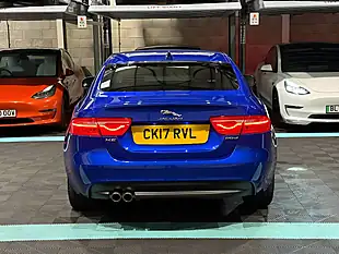 Used 2017 Jaguar Xe R-Sport Blue - Interior and Exterior details 8
