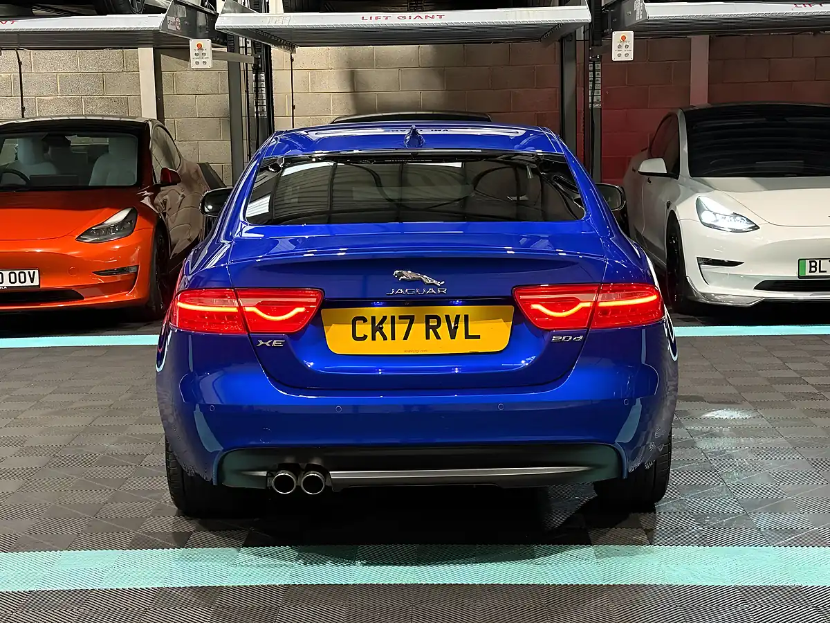 Used 2017 Jaguar Xe R-Sport Blue - Interior and Exterior details 8
