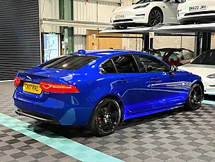 Used 2017 Jaguar Xe R-Sport Blue - Interior and Exterior details 9