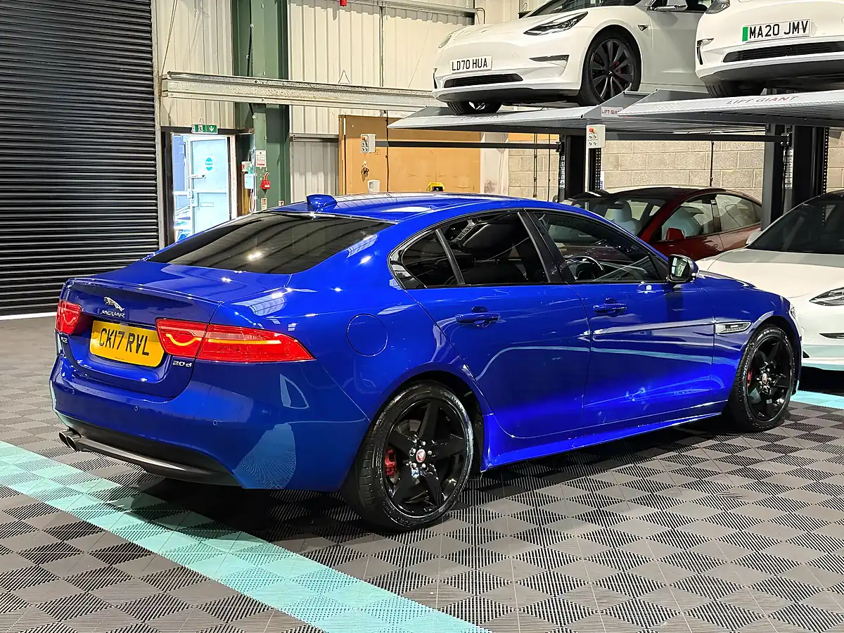 Used 2017 Jaguar Xe R-Sport Blue - Interior and Exterior details 9