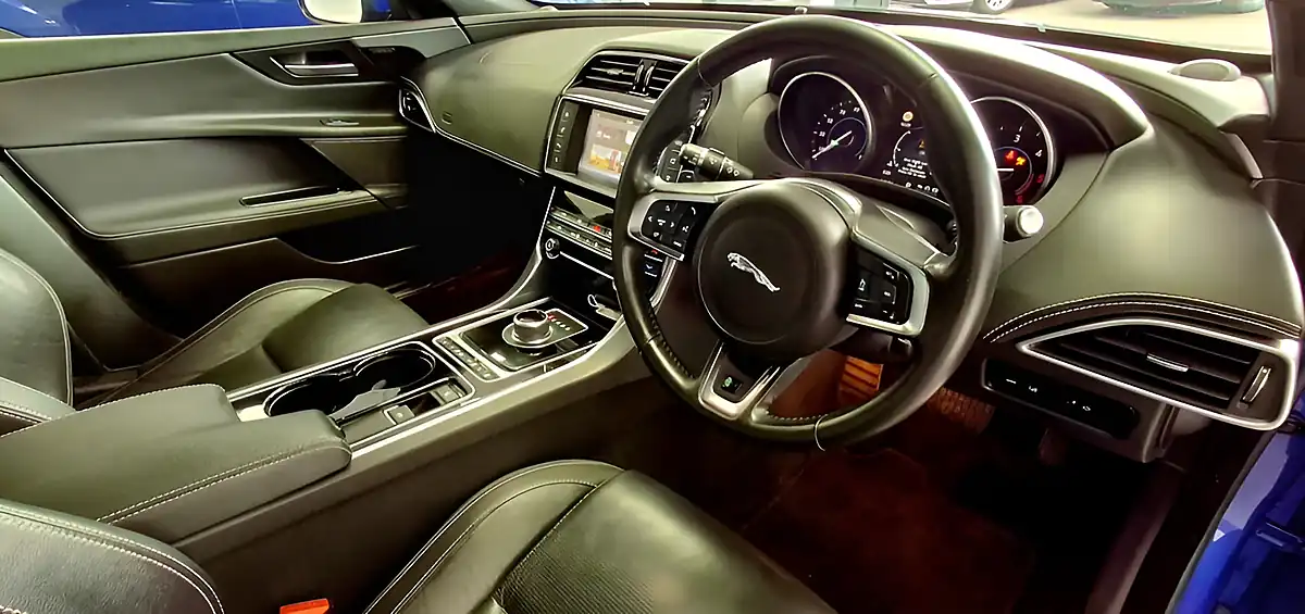 Used 2017 Jaguar Xe R-Sport Blue - Interior and Exterior details 11