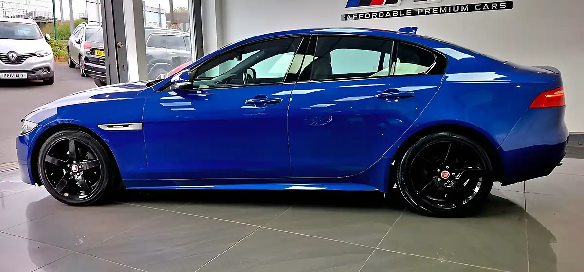 Used 2017 Jaguar Xe R-Sport Blue - Interior and Exterior details 2