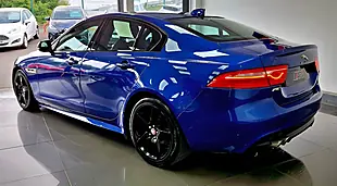 Used 2017 Jaguar Xe R-Sport Blue - Interior and Exterior details 4