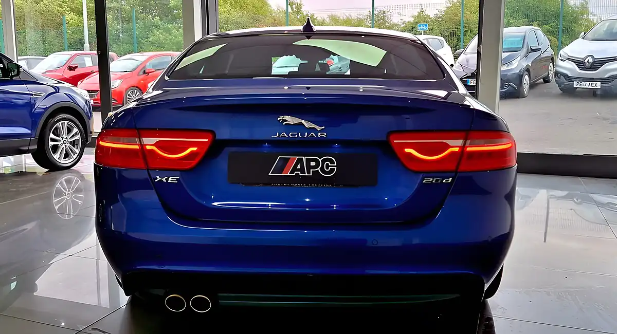 Used 2017 Jaguar Xe R-Sport Blue - Interior and Exterior details 5