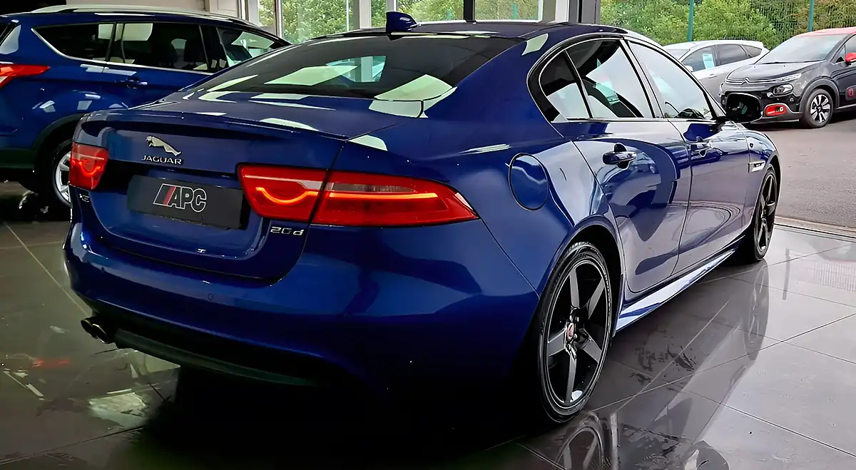 Used 2017 Jaguar Xe R-Sport Blue - Interior and Exterior details 6