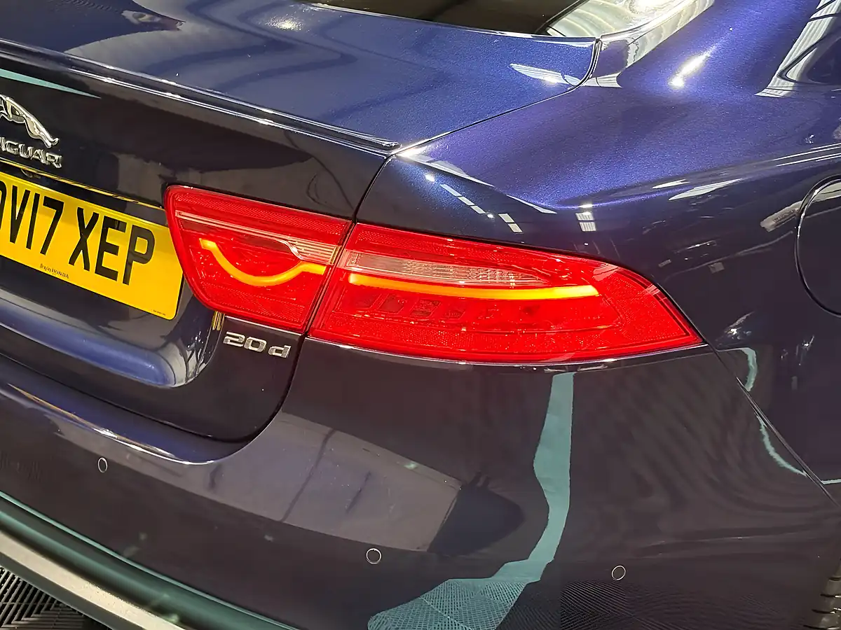 Used 2017 Jaguar Xe R-Sport Blue - Interior and Exterior details 11