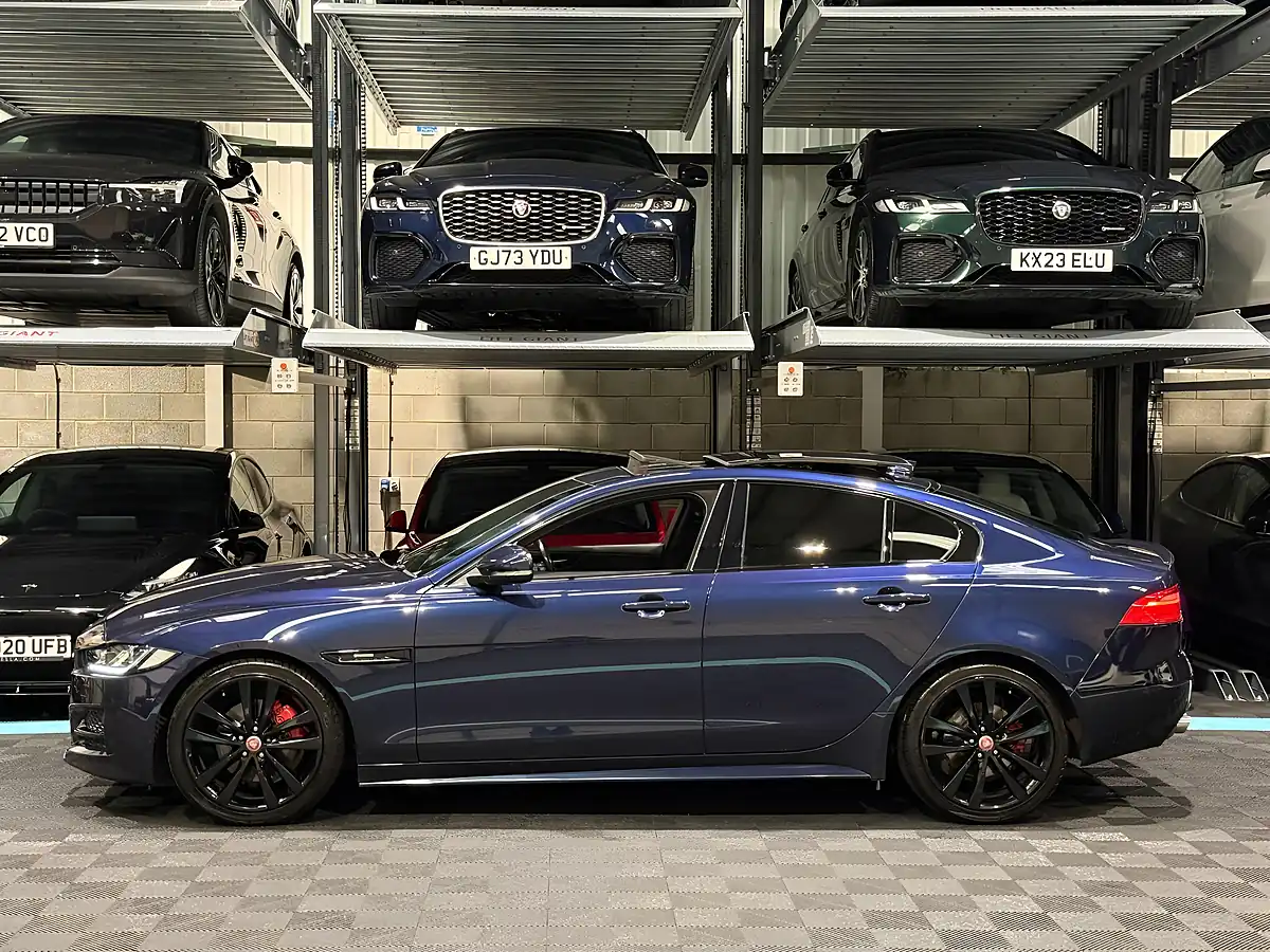 Used 2017 Jaguar Xe R-Sport Blue - Interior and Exterior details 6