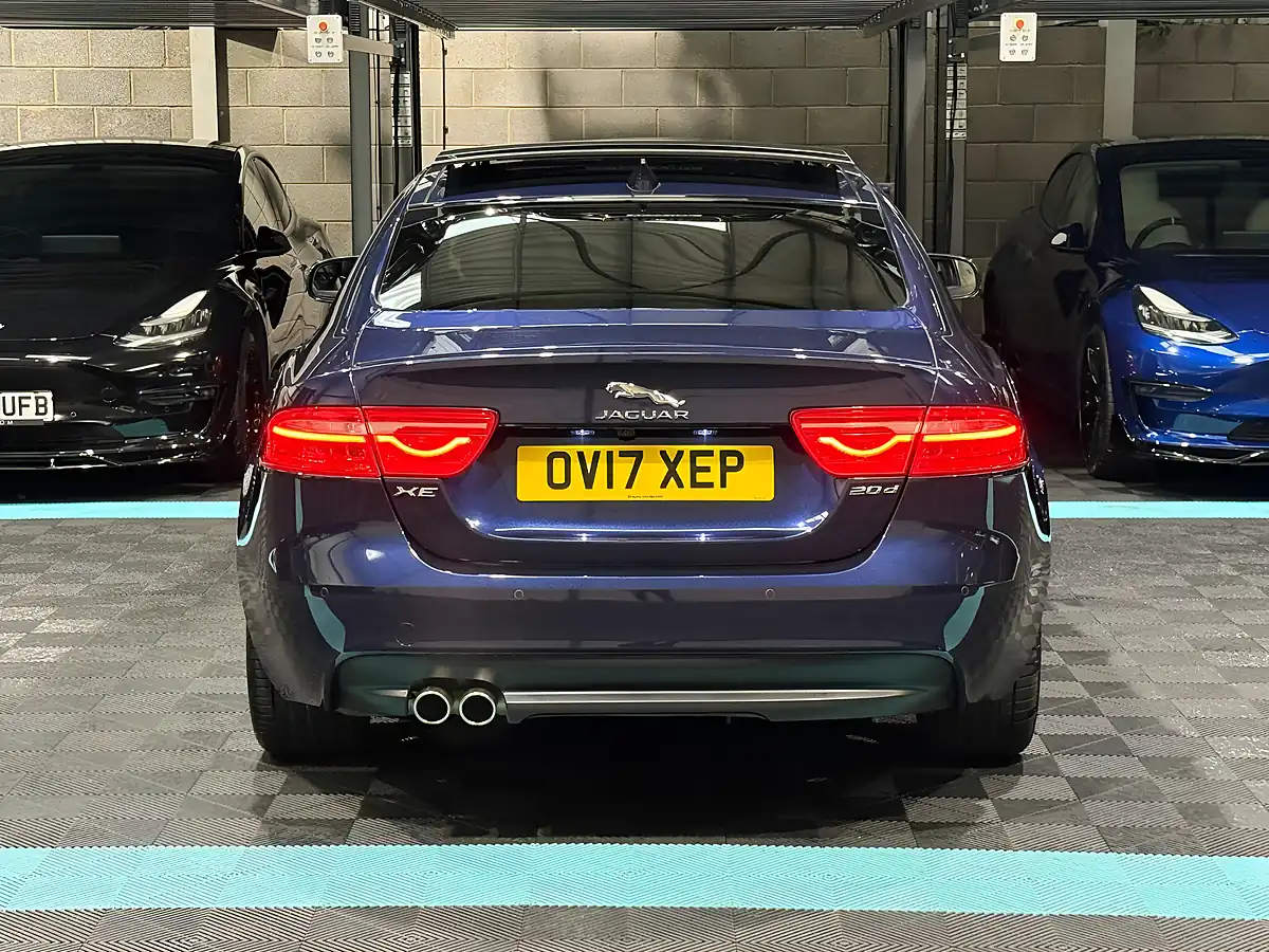 Used 2017 Jaguar Xe R-Sport Blue - Interior and Exterior details 8