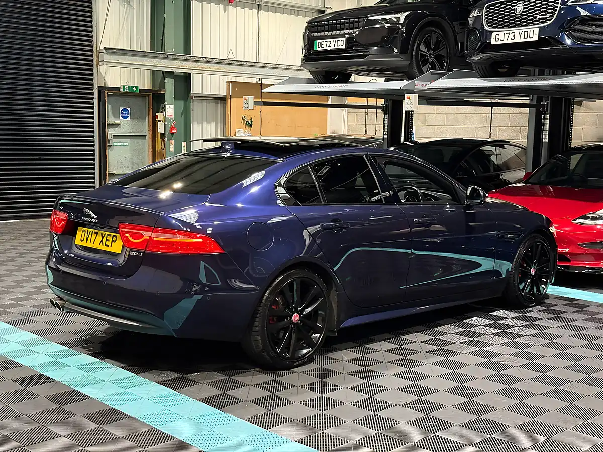 Used 2017 Jaguar Xe R-Sport Blue - Interior and Exterior details 9