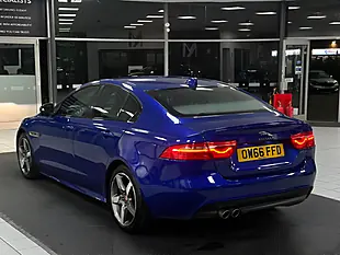 Used 2017 Jaguar Xe R-Sport Blue - Interior and Exterior details 10