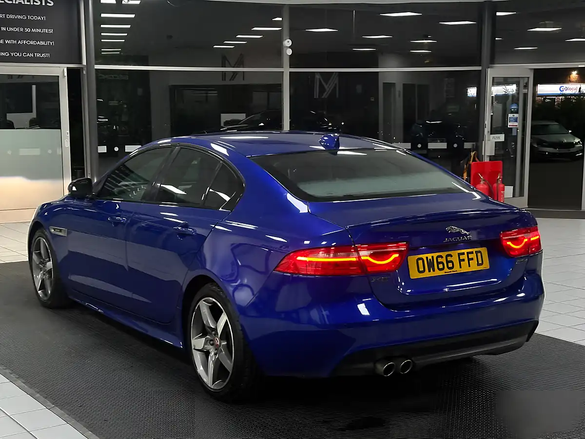 Used 2017 Jaguar Xe R-Sport Blue - Interior and Exterior details 10