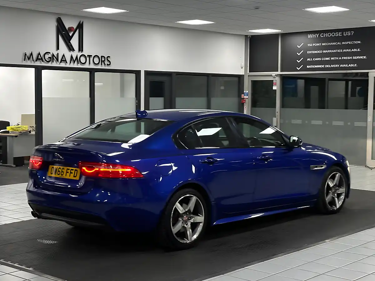 Used 2017 Jaguar Xe R-Sport Blue - Interior and Exterior details 11