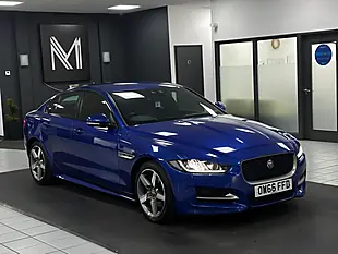 Used 2017 Jaguar Xe R-Sport Blue - Interior and Exterior details 2