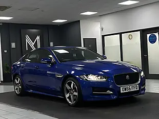 Used 2017 Jaguar Xe R-Sport Blue - Interior and Exterior details 3