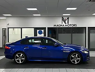 Used 2017 Jaguar Xe R-Sport Blue - Interior and Exterior details 4