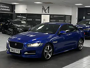 Used 2017 Jaguar Xe R-Sport Blue - Interior and Exterior details 6