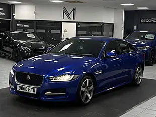 Used 2017 Jaguar Xe R-Sport Blue - Interior and Exterior details 7