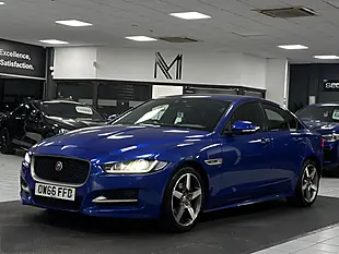 Used 2017 Jaguar Xe R-Sport Blue - Interior and Exterior details 8