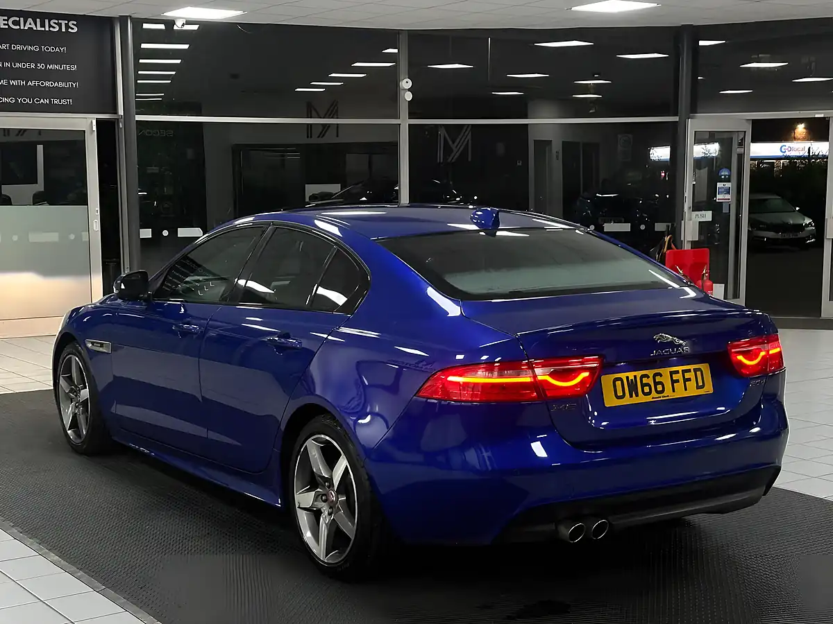 Used 2017 Jaguar Xe R-Sport Blue - Interior and Exterior details 9