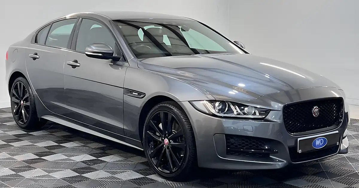 Used 2017 Jaguar Xe R-Sport Grey - Front View
