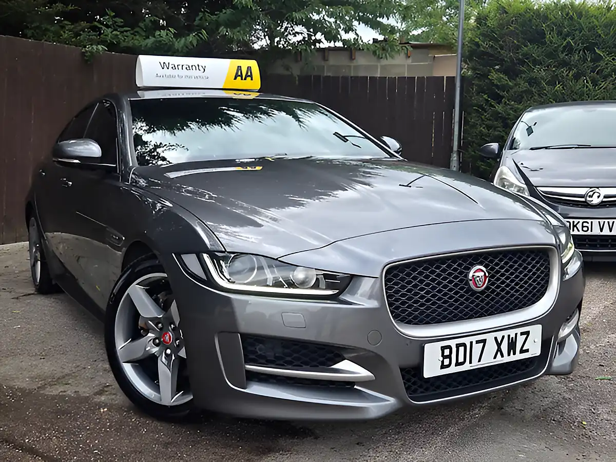 Used 2017 Jaguar Xe R-Sport Grey - Front View