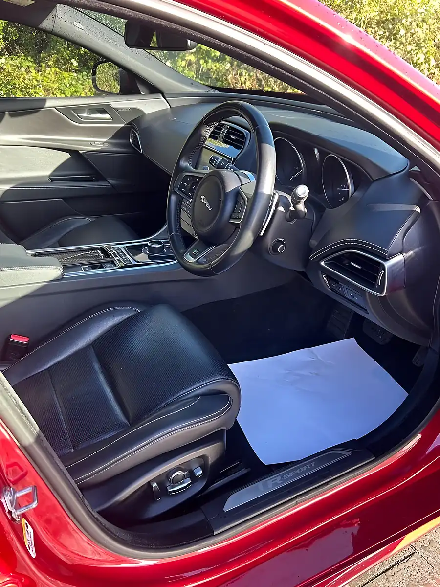 Used 2017 Jaguar Xe R-Sport Red - Interior and Exterior details 10