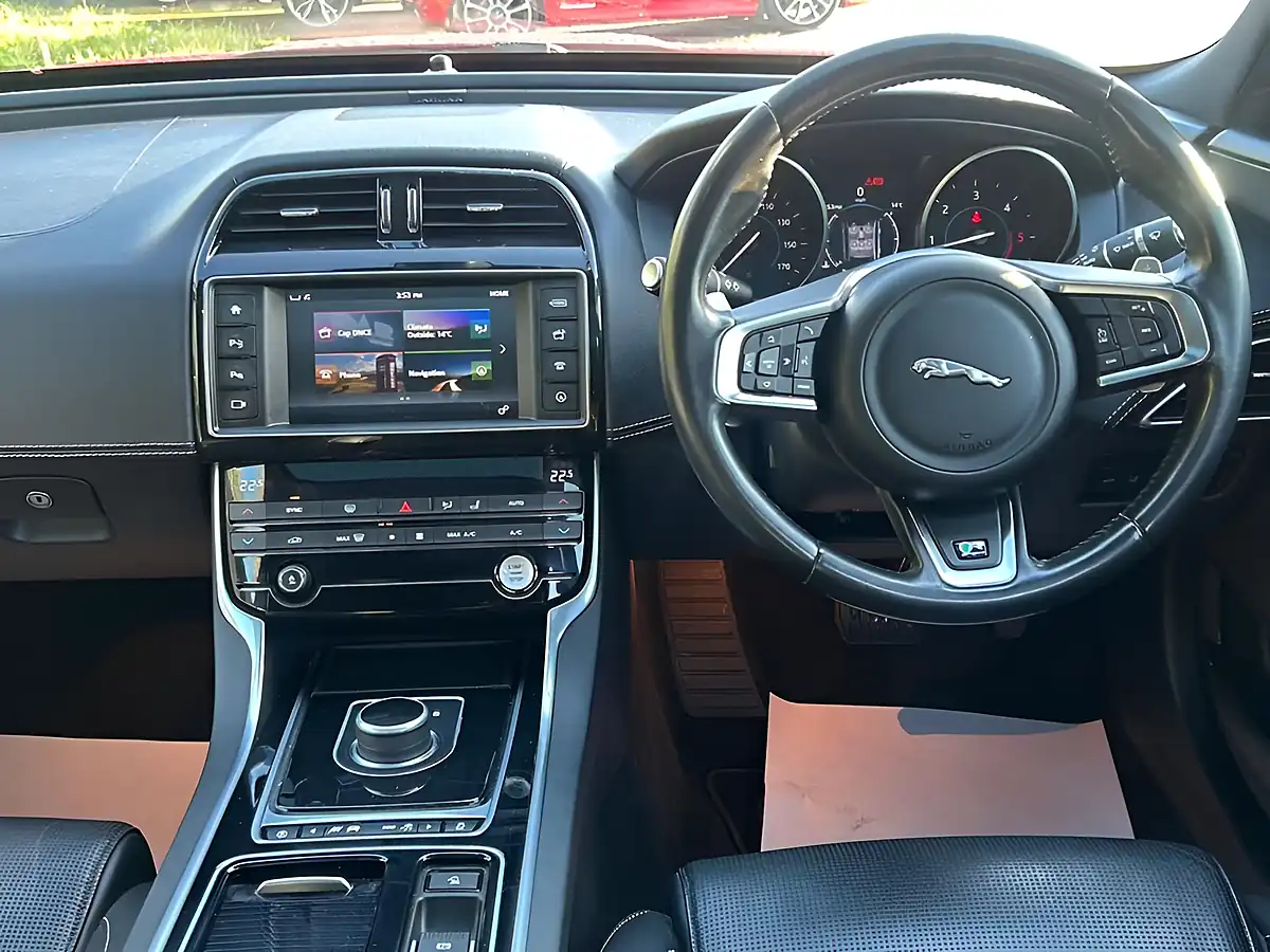 Used 2017 Jaguar Xe R-Sport Red - Interior and Exterior details 11