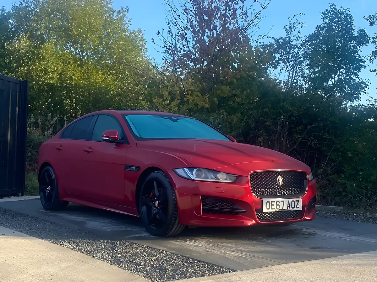 Used 2017 Jaguar Xe R-Sport Red - Interior and Exterior details 12