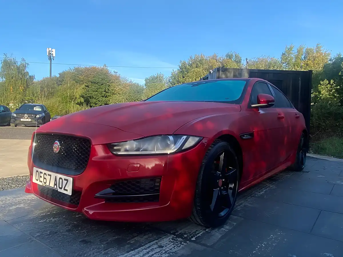 Used 2017 Jaguar Xe R-Sport Red - Interior and Exterior details 13