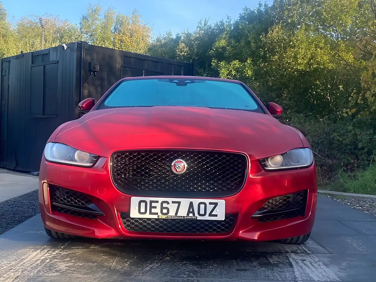 Used 2017 Jaguar Xe R-Sport Red - Interior and Exterior details 14