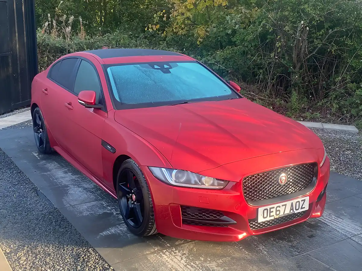 Used 2017 Jaguar Xe R-Sport Red - Interior and Exterior details 15