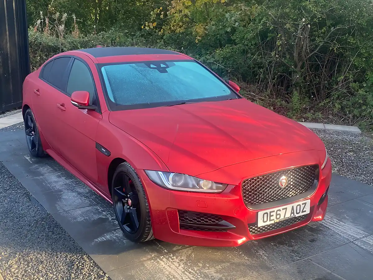 Used 2017 Jaguar Xe R-Sport Red - Interior and Exterior details 16