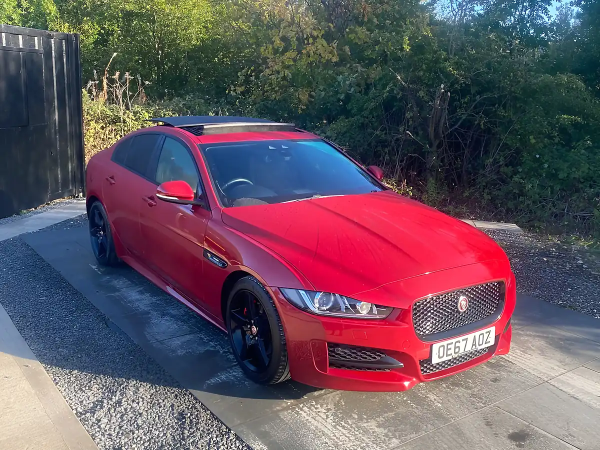 Used 2017 Jaguar Xe R-Sport Red - Interior and Exterior details 17