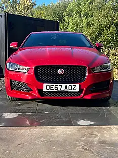 Used 2017 Jaguar Xe R-Sport Red - Interior and Exterior details 2