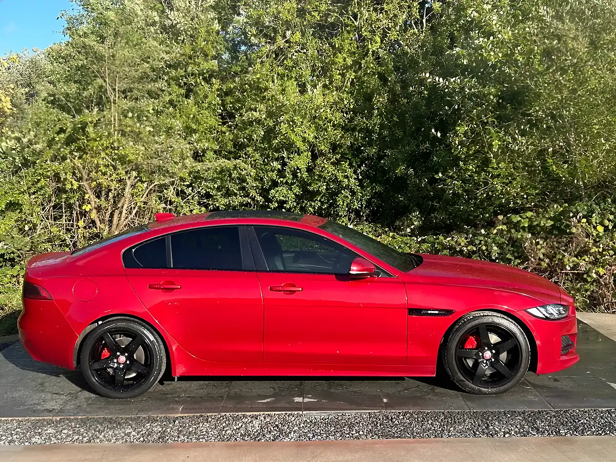 Used 2017 Jaguar Xe R-Sport Red - Interior and Exterior details 3
