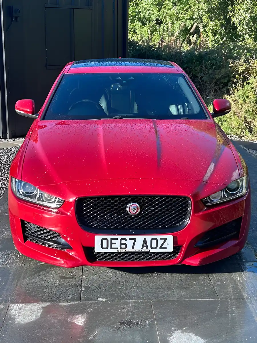 Used 2017 Jaguar Xe R-Sport Red - Interior and Exterior details 5