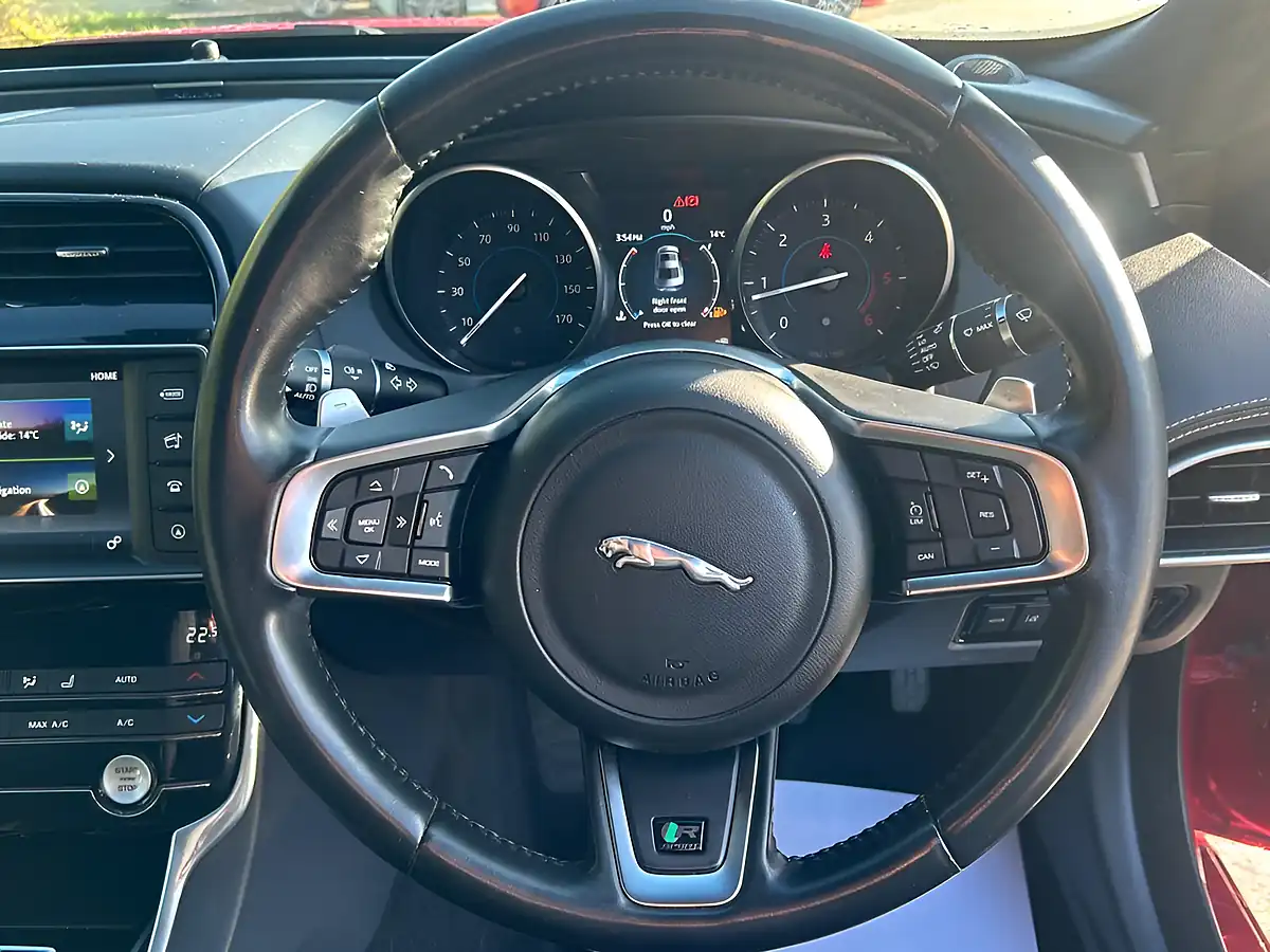 Used 2017 Jaguar Xe R-Sport Red - Interior and Exterior details 7