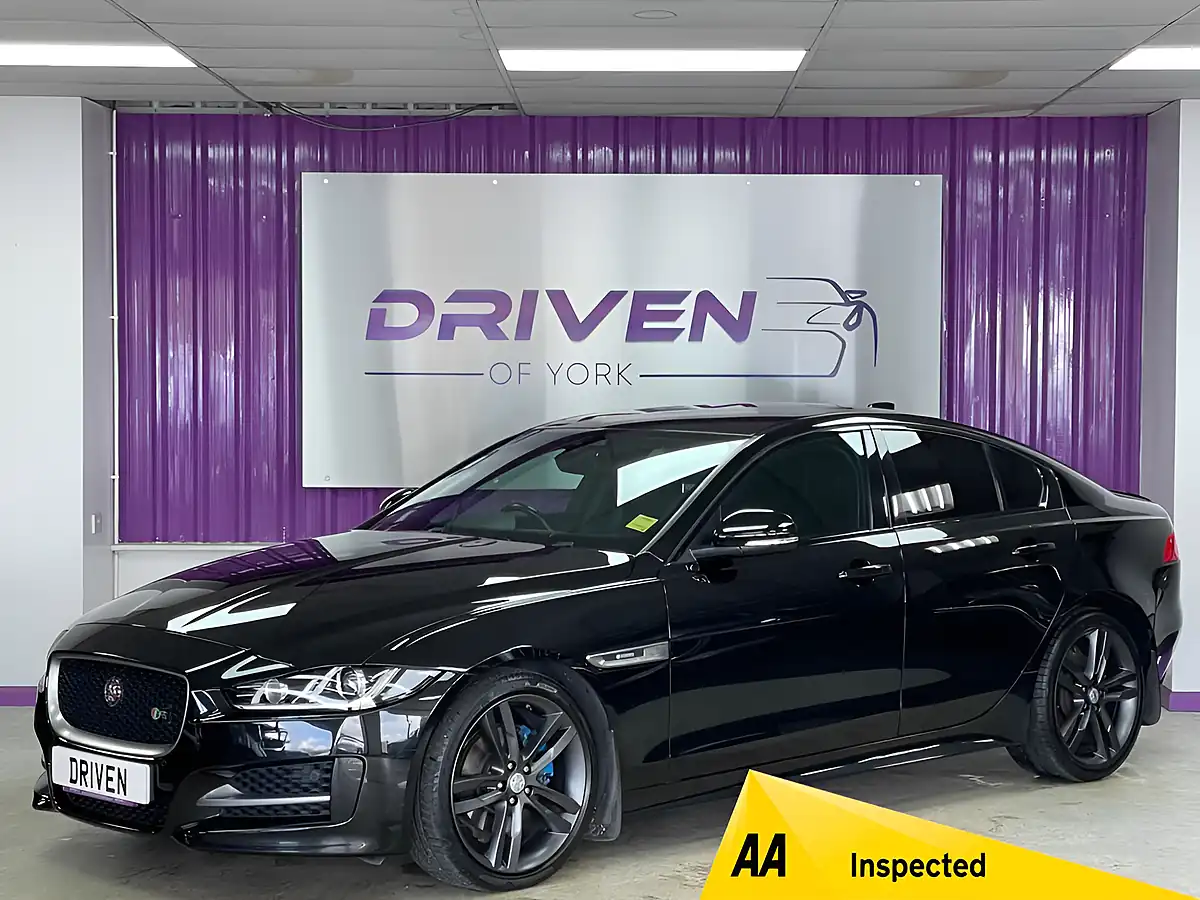 Used 2017 Jaguar Xe R-Sport Santorini Black - Front View
