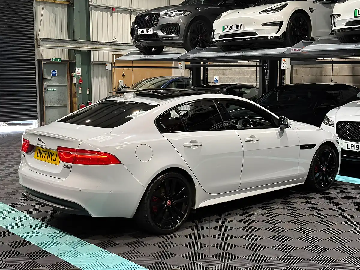 Used 2017 Jaguar Xe R-Sport White - Interior and Exterior details 8