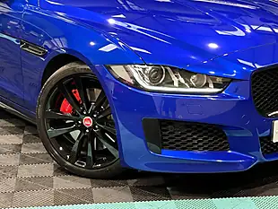 Used 2017 Jaguar Xe S Blue - Interior and Exterior details 11