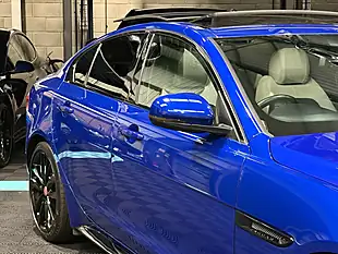 Used 2017 Jaguar Xe S Blue - Interior and Exterior details 13